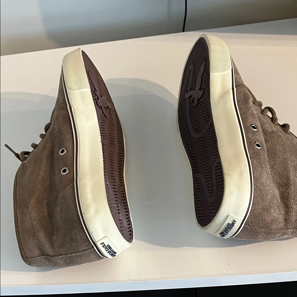 American Eagle Outfitters Suede Tan Chukka‎ Boot Sneakers Lace Up Ankle High